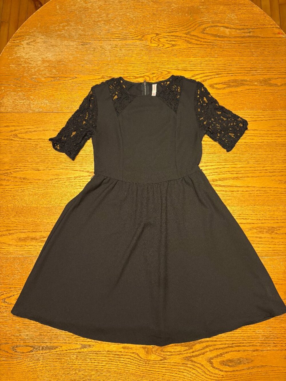Black Fit & Flare Mini-Dress
